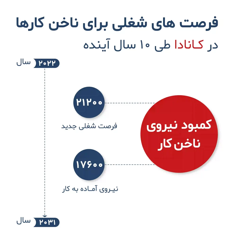 بازار کار ناخن‌کاری در کانادا طی ۱۰ سال آینده