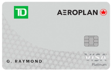 کارت بانک TD کانادا - TD Aeroplan Visa Platinum Credit Card