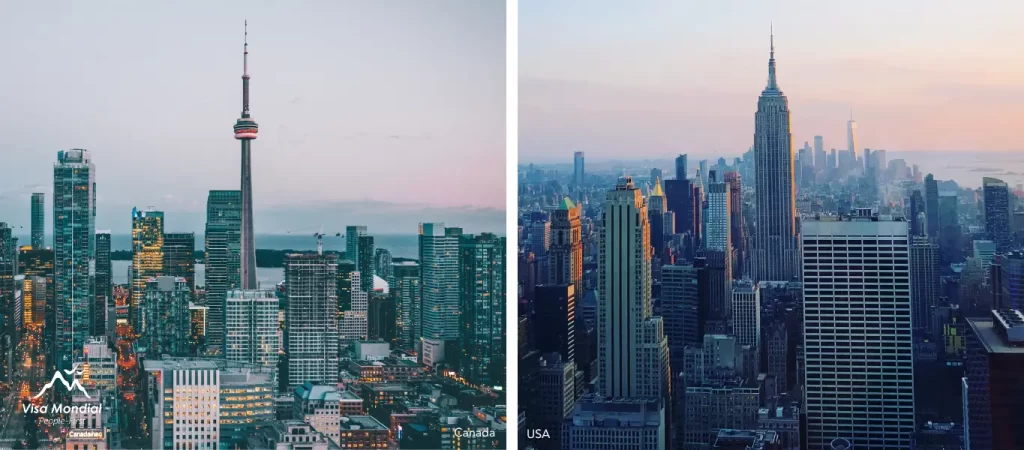 آمریکا یا کانادا؟ مقایسه شرایط مهاجرت و زندگی در این دو کشور
