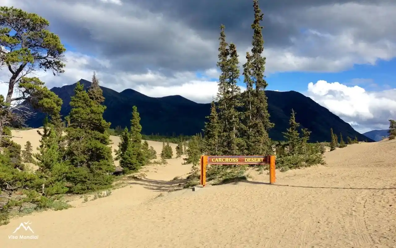 صحرای کارکراس (Carcross) کانادا در استان یوکان